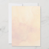 ハロウィン不気味キュート幽霊サンキューカード 招待状 (裏面)