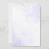 ハロウィン不気味キュート幽霊パーティーサンキューカード サンキューカード (裏面)