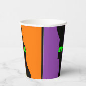 ハロウィン不気味クキーブラックキャットアイズ 紙コップ (右)