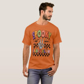 ハロウィン不気味クラブ友達 Tシャツ (正面フル)
