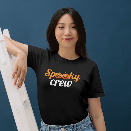 ハロウィン不気味クルーかぼちゃのジャック – o-Lantern Tシャツ