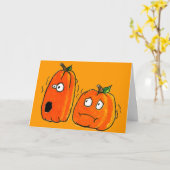 ハロウィン不気味グリーティングカード カード (黄色い花)