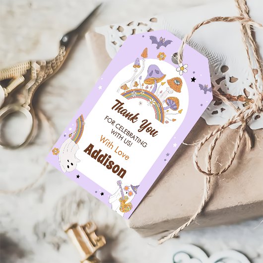 ハロウィン不気味グルーヴィキュート幽霊誕生日 ギフトタグ