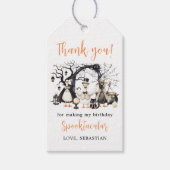 ハロウィン不気味グース1日パーティー ギフトタグ (正面)