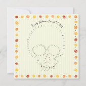 ハロウィン不気味コネクトザドットカード カード (正面)