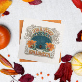 ハロウィン不気味ゴシックヴィンテージスタイル招待状 招待状