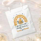 ハロウィン不気味シンボルパターン フェイバーバッグ (クリップ留めされた状態)