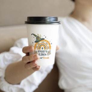 ハロウィン不気味シンボルパターン 紙コップ