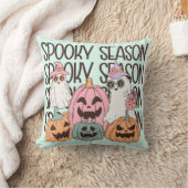 ハロウィン不気味シーズン クッション (ブランケット)