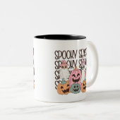 ハロウィン不気味シーズン ツートーンマグカップ (正面右)