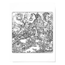 ハロウィン不気味シーン