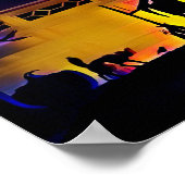 ハロウィン不気味シーン ポスター (角)