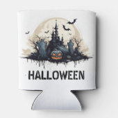 ハロウィン不気味シーン 缶クーラー (裏面)