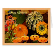 ハロウィン不気味ジャックOランタン (正面横)