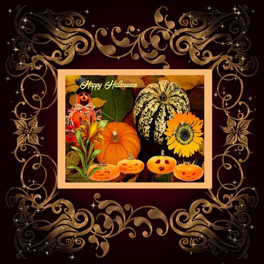 ハロウィン不気味ジャックOランタン