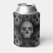 ハロウィン不気味スカル 缶クーラー (缶裏面)