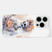ハロウィン不気味スケルトンIphoneケース Case-Mate iPhoneケース (裏面 (横))