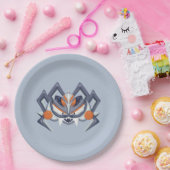 ハロウィン不気味スパイダー ペーパープレート (パーティー)