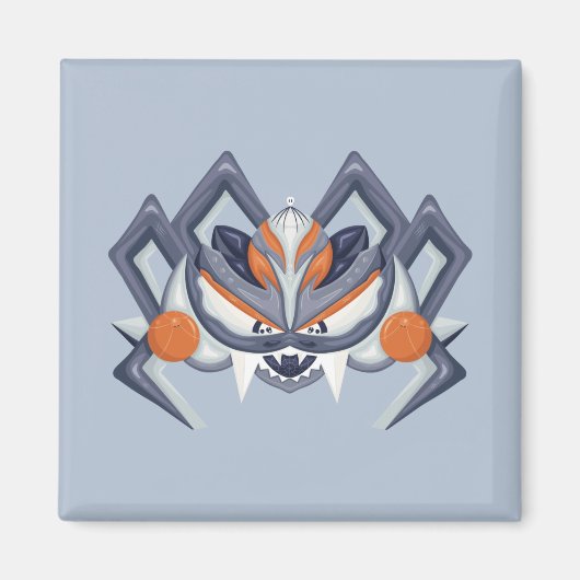 ハロウィン不気味スパイダー マグネット (正面)