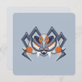 ハロウィン不気味スパイダー 招待状