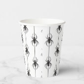 ハロウィン不気味スパイダー 紙コップ (右)
