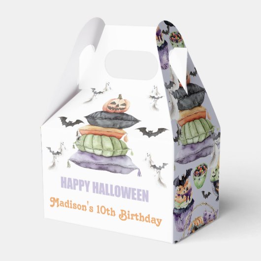 ハロウィン不気味スリーエポバーサンキュー フェイバーボックス (正面サイド)