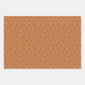 ハロウィン不気味ツリームーン3シートセットギフトラップ ラッピングペーパーシート (正面)