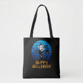 ハロウィン不気味ツリー トートバッグ (正面)