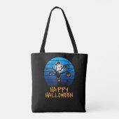 ハロウィン不気味ツリー トートバッグ (裏面)
