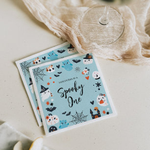 ハロウィン不気味テーマ誕生日 スタンダードカクテルナプキン