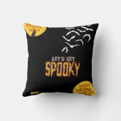 ハロウィン不気味デザイン クッション (裏面)