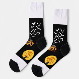 ハロウィン不気味デザイン ソックス
