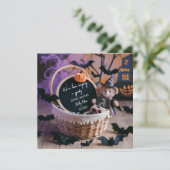 ハロウィン不気味デジタル妊娠の発表 招待状 (スタンド正面)