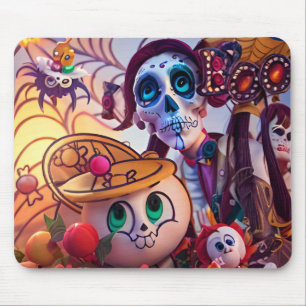 ハロウィン不気味デスク用デコール マウスパッド