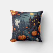 ハロウィン不気味ナイトハ幽霊のよく出るウス装飾用クッション クッション (正面)