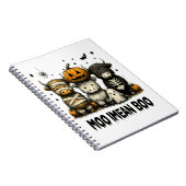 ハロウィン不気味ハイランドカウズ ノートブック (右側)