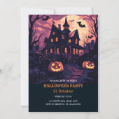 ハロウィン不気味ハウスアットナイトパーティー シーズンカード (正面)