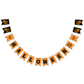 ハロウィン不気味ハウス名前をカスタムする&詳細 バンティングフラッグ (全)