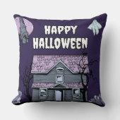 ハロウィン不気味ハウス装飾用クッション クッション (正面)