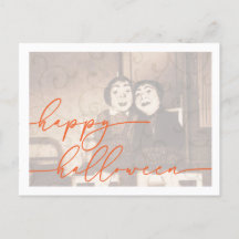 ハロウィン不気味ハガキテンプレート