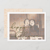 ハロウィン不気味ハガキテンプレート ポストカード (正面/裏面)