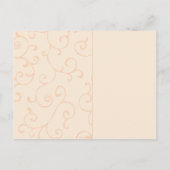 ハロウィン不気味ハガキテンプレート ポストカード (裏面)