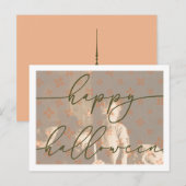 ハロウィン不気味ハガキテンプレート ポストカード (正面/裏面)