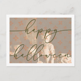 ハロウィン不気味ハガキテンプレート ポストカード
