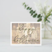 ハロウィン不気味ハガキテンプレート ポストカード (スタンド正面)