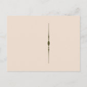 ハロウィン不気味ハガキテンプレート ポストカード (裏面)