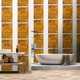 ハロウィン不気味バッシュ招待状 | 幽霊とゲーム 壁紙