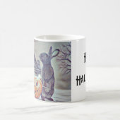 ハロウィン不気味バニーラビットマグ コーヒーマグカップ (中央)