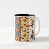 ハロウィン不気味パタンマグカップ ツートーンマグカップ (正面右)