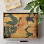 ハロウィン不気味パターンの切り離し 薄葉紙 (ギフト)